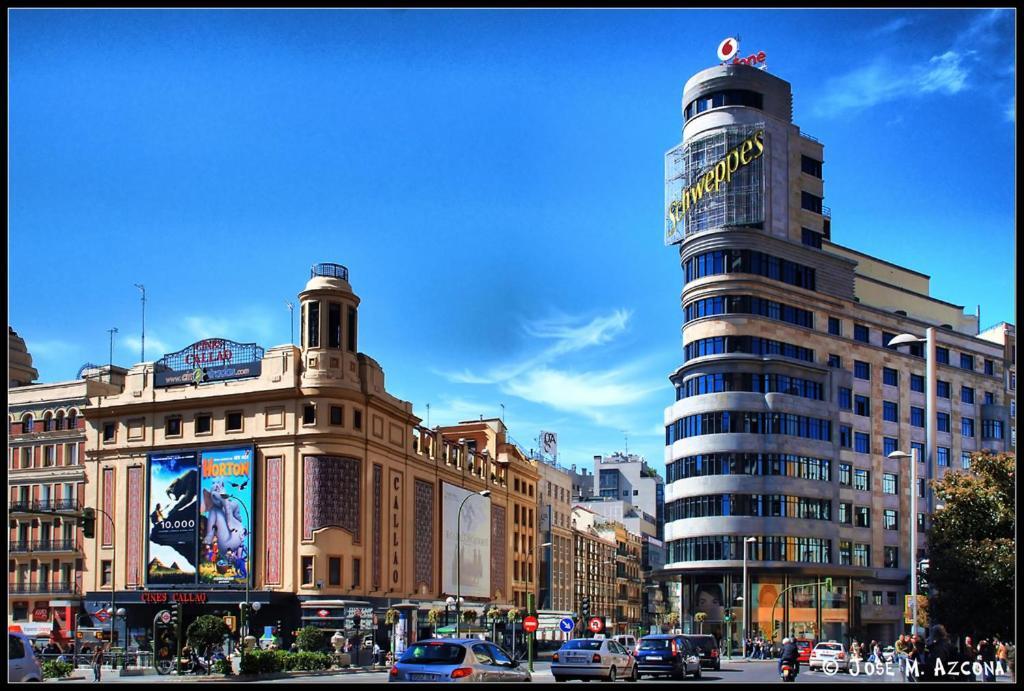 Bed and Breakfast Sol Montera & Parking Tph Madrid Exterior foto